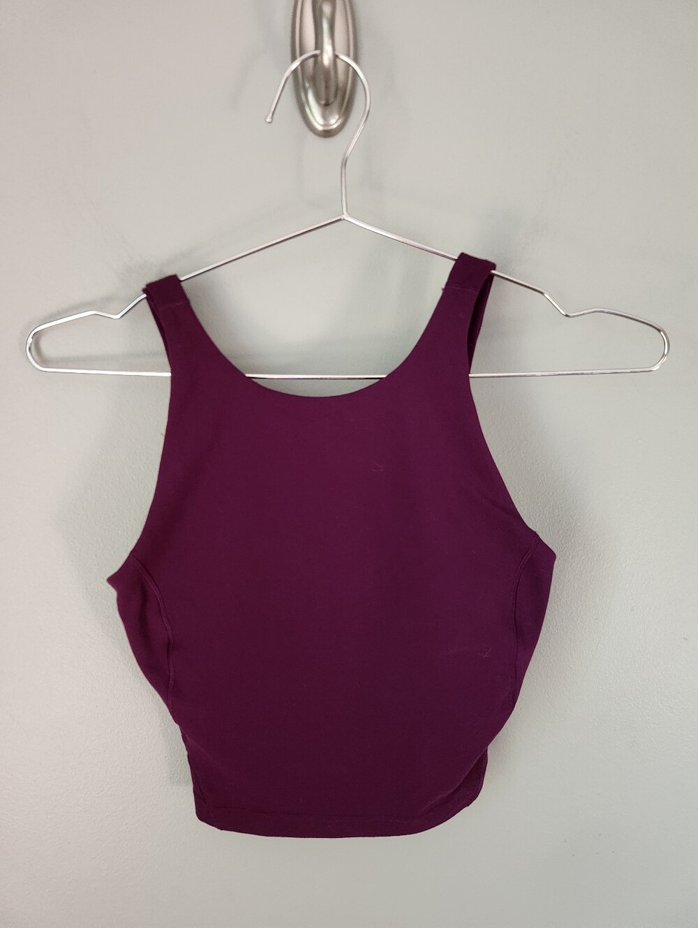 Lululemon High Neck Align Tank Top Dramatic Magenta Size 2